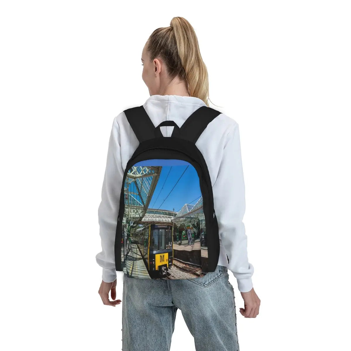 Tynemouth Metro Train 1 Backpacks Men's Backpacks Bags For Women Women Man Backp