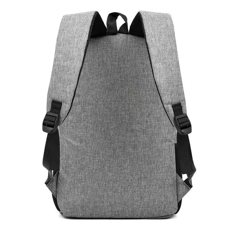 USB Charging Men's Bag Casual Multifunctional Backpacks Men School Bags 3 sets B