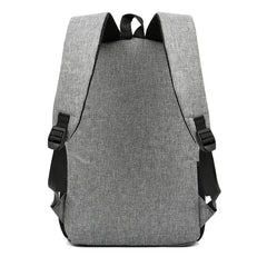USB Charging Men's Bag Casual Multifunctional Backpacks Men School Bags 3 sets B