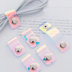 USB Earphone Cable Protector Organizers Holder Women Men PVC Travel
