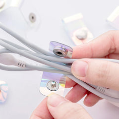 USB Earphone Cable Protector Organizers Holder Women Men PVC Travel