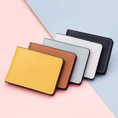 Leather Passport Cover with Driver Holder