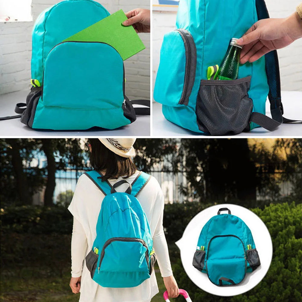Ultralight Packable Backpack Outdoor Sport Daypack Foldable Bags for Men Women