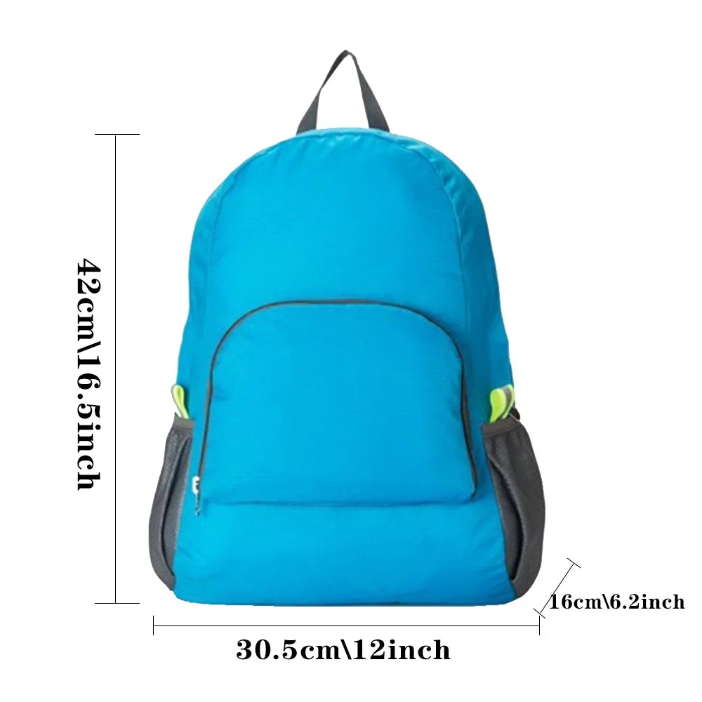 Ultralight Packable Backpack Outdoor Sport Daypack Foldable Bags for Men Women