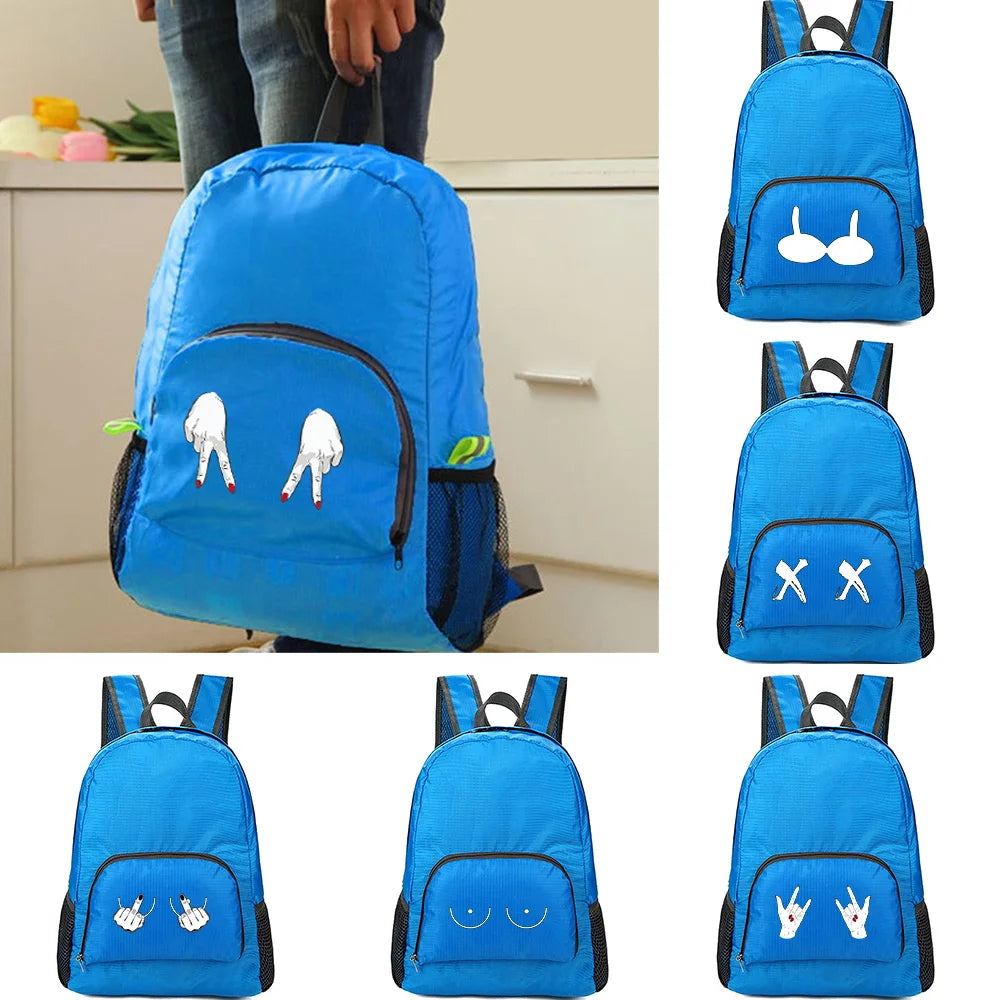 Ultralight Packable Backpack Outdoor Sport Daypack Foldable Bags for Men Women