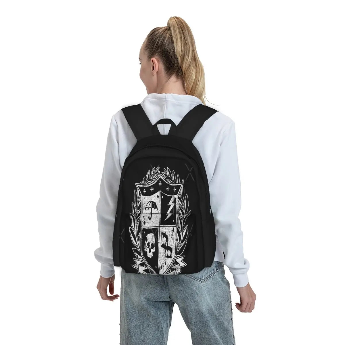 Umbrella Academy Crest Backpack School Bag Men's Women's Class Bags