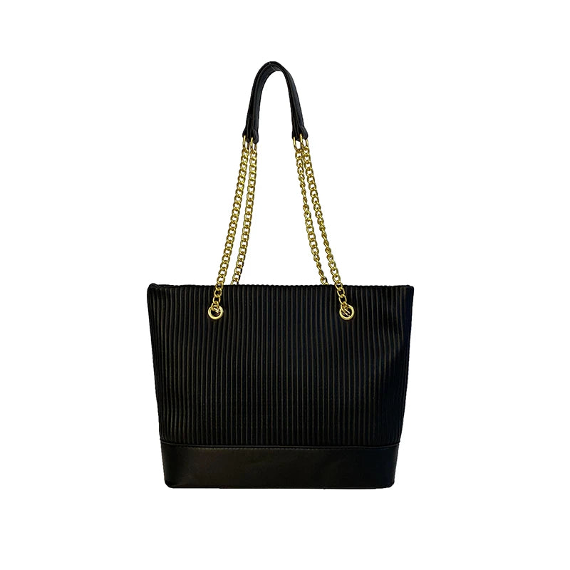 Underarm Women's Shoulder Bag Chain Top Handle Tote