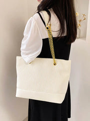 Underarm Women's Shoulder Bag Chain Top Handle Tote