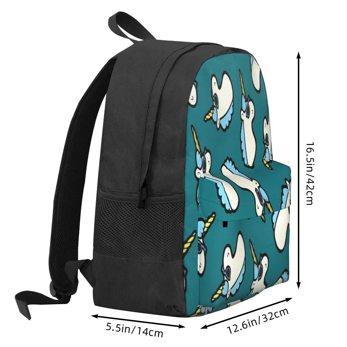 Unicorns Are Pattern Backpacks Men's Women's Kpop Kids School Bags