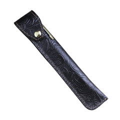 Cow Leather Pen Holder Pencil Case Storage Bag