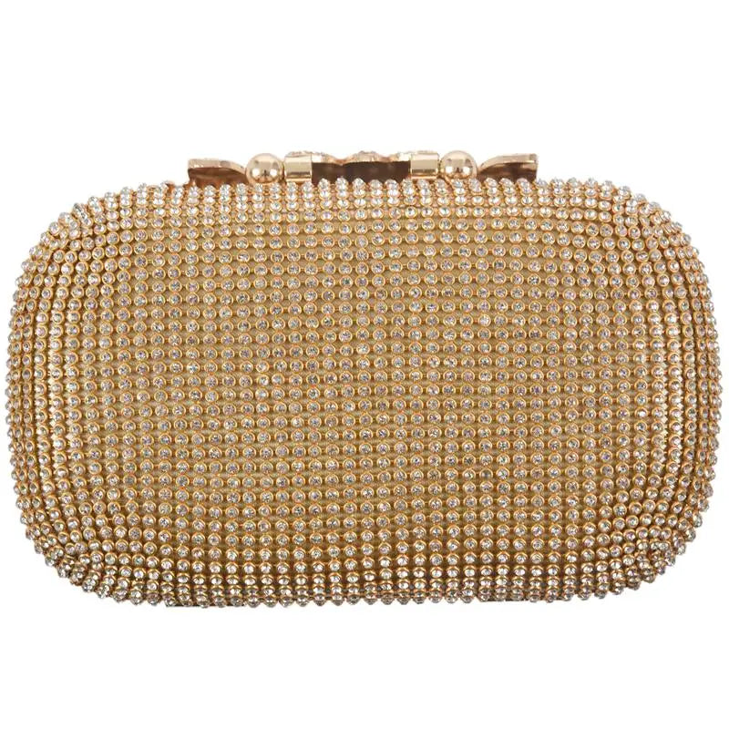 Rhinestone Evening Bag Clutch Party Bridal Prom