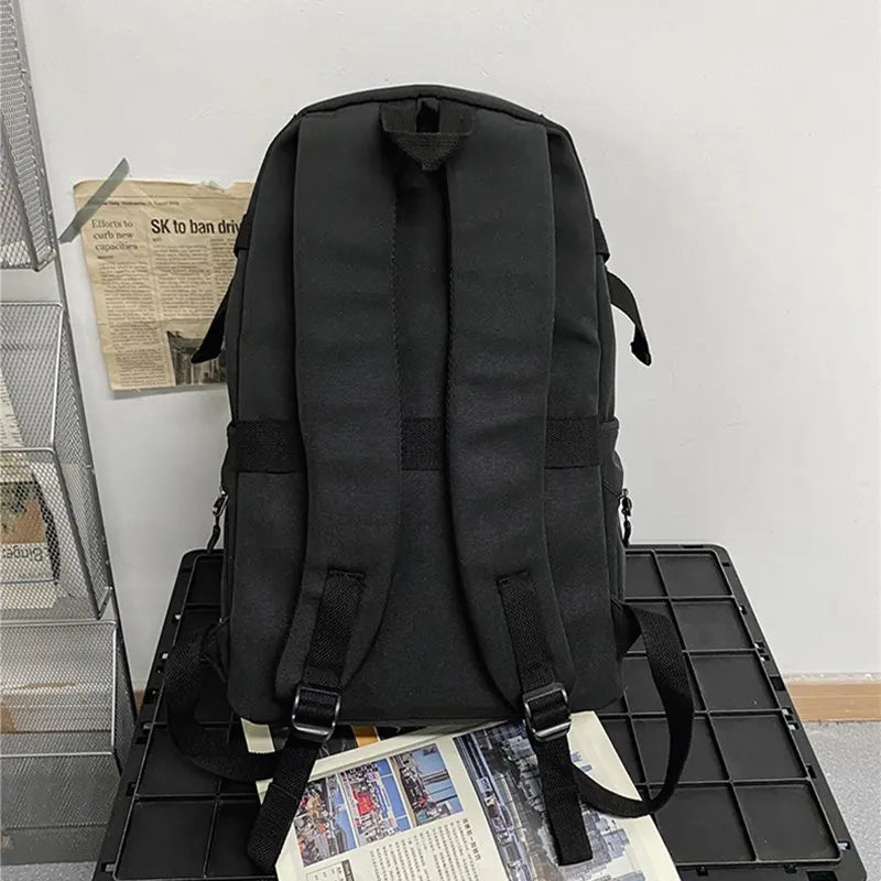 Large Capacity Teenagers Students Backpack Schoolbag Waterproof Travelling Bag