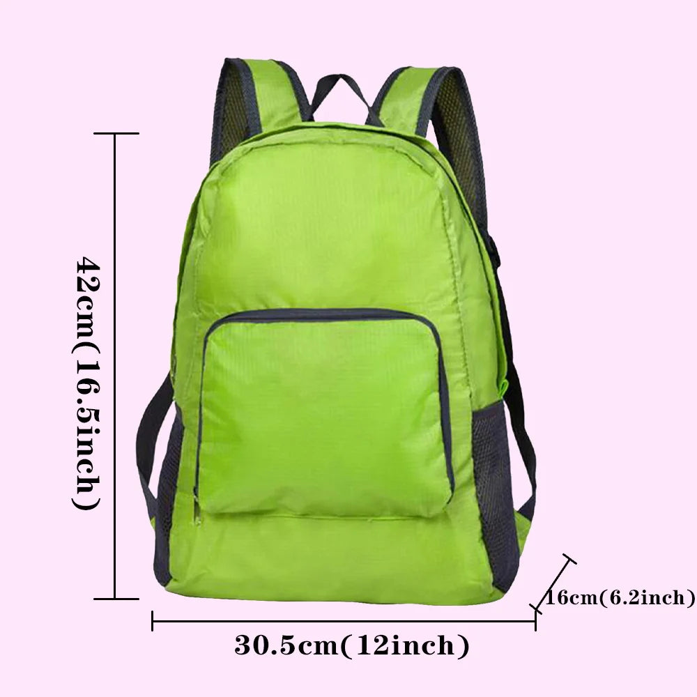 Foldable Unisex Outdoor Backpack Portable Camping Hiking Travel Daypack