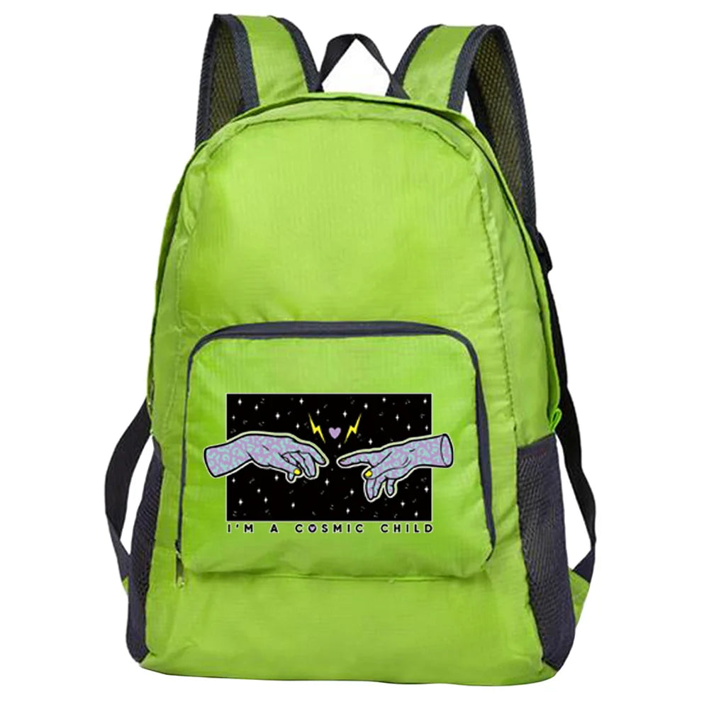 Foldable Unisex Outdoor Backpack Portable Camping Hiking Travel Daypack