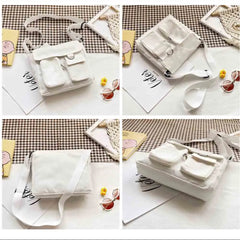 Large Capacity Unisex Messenger Bag Crossbody Shoulder Bag