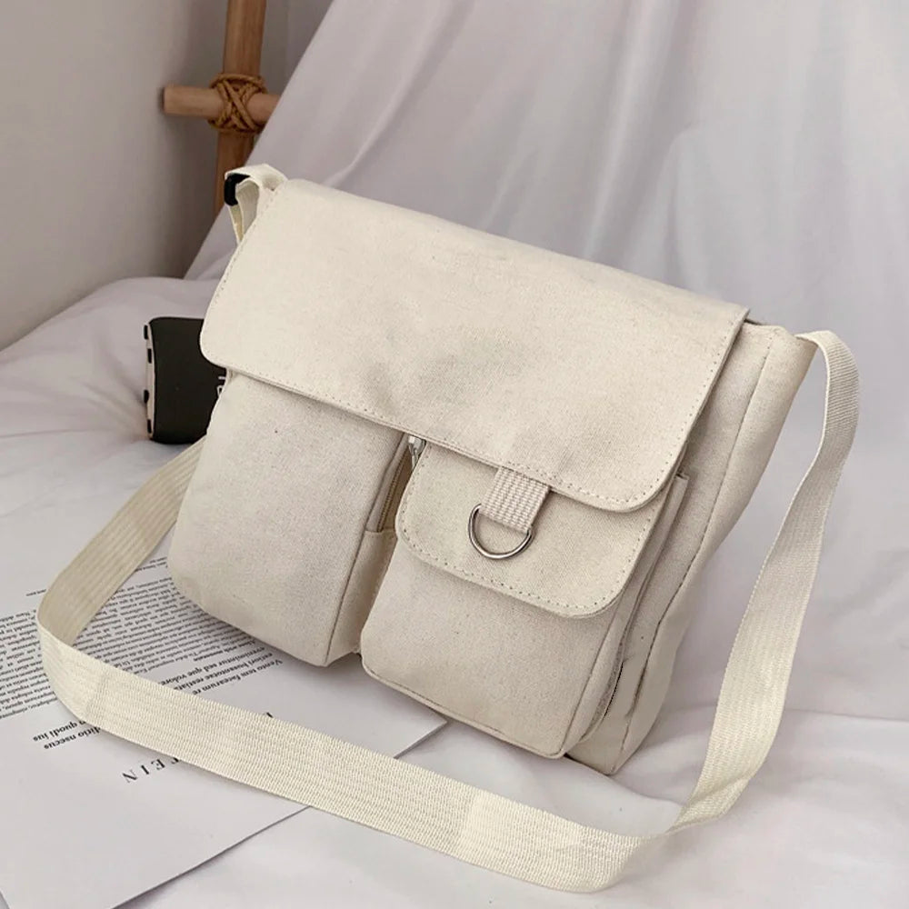 Large Capacity Unisex Messenger Bag Crossbody Shoulder Bag