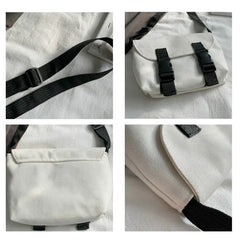 Canvas Mini Satchels Shoulder Bag Women Crossbody Handbag