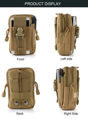 Camouflage Tactical Waist Pocket Pouch Phone Pocket 7 Colors