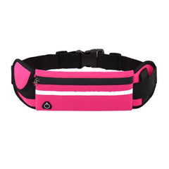 Reflective Running Waist Bag Waterproof Sports Gym Mobile Phone Bag
