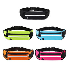 Reflective Running Waist Bag Waterproof Sports Gym Mobile Phone Bag