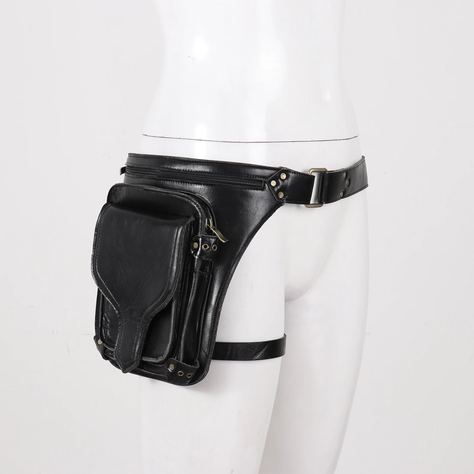 Retro Rubber Satchel Bag Crossbody Shoulder Handbag Messenger Travel