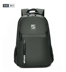 Unisex Waterproof Nylon Schoolbag Business Backpack