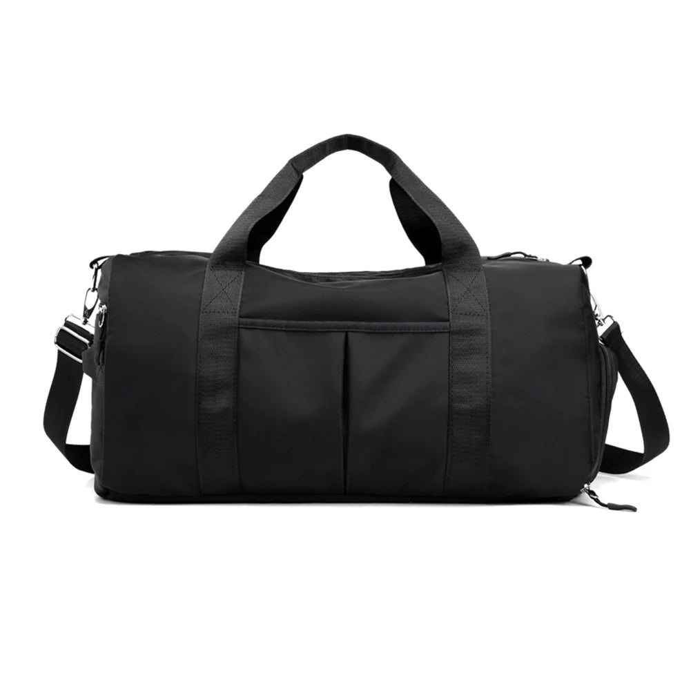 Waterproof Nylon Travel Gym Bag Large Capacity Unisex Shoulder Bag