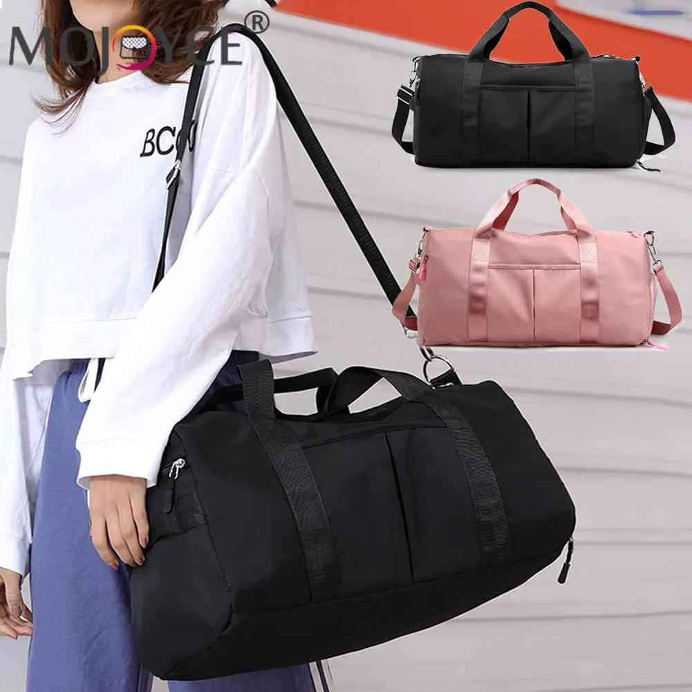 Waterproof Nylon Travel Gym Bag Large Capacity Unisex Shoulder Bag