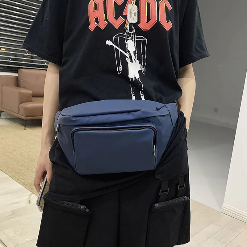 Unisex Waist Bag Fanny Pack Waterproof Hip Hop Chest Bag