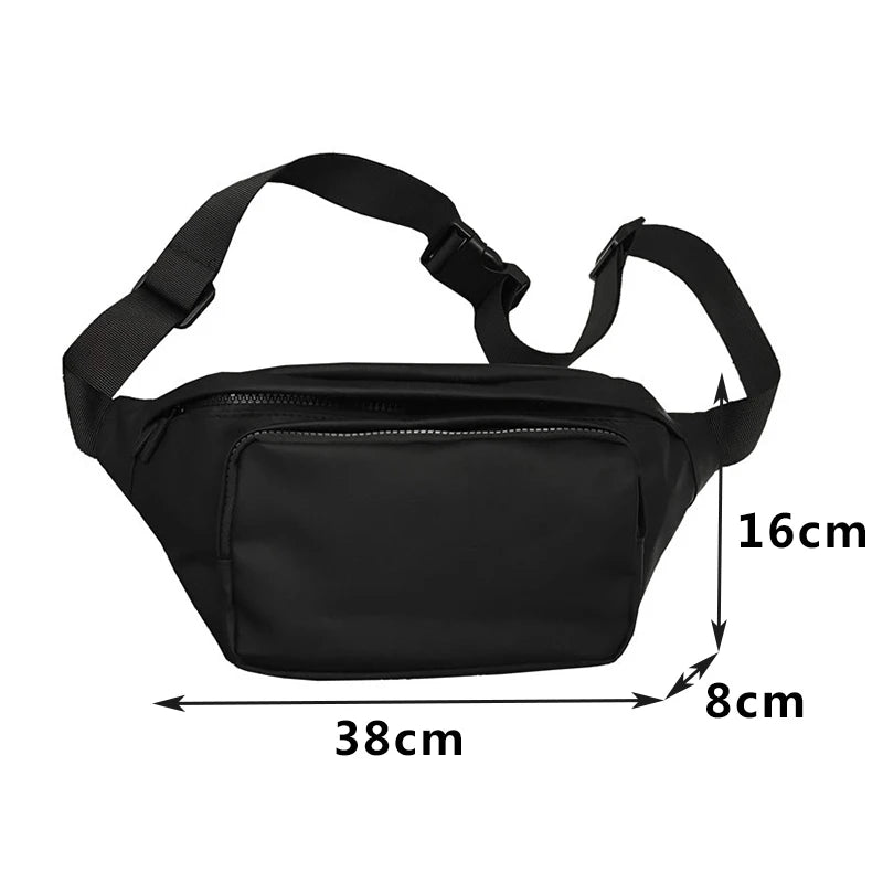 Unisex Waist Bag Fanny Pack Waterproof Hip Hop Chest Bag