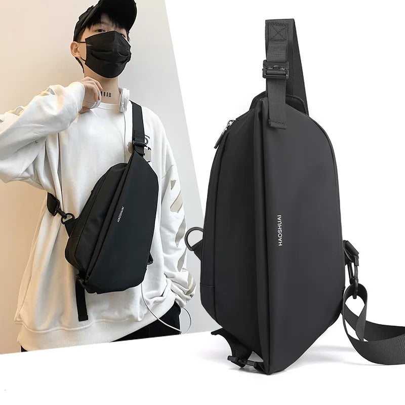 Unisex Waterproof Waist Bag Sports Gym Chest Cross Body Bag