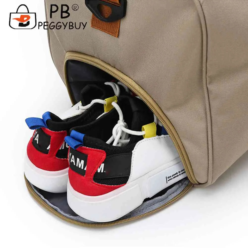 Unisex Women Shoulder Bag Large Capacity Weekend Overnight Bag