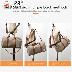 Unisex Women Shoulder Bag Large Capacity Weekend Overnight Bag