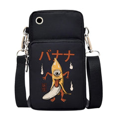 Monster Theme Universal Cell Phone Bag Case for Women