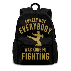 Kung Fu Master Backpack for Men Women Girls