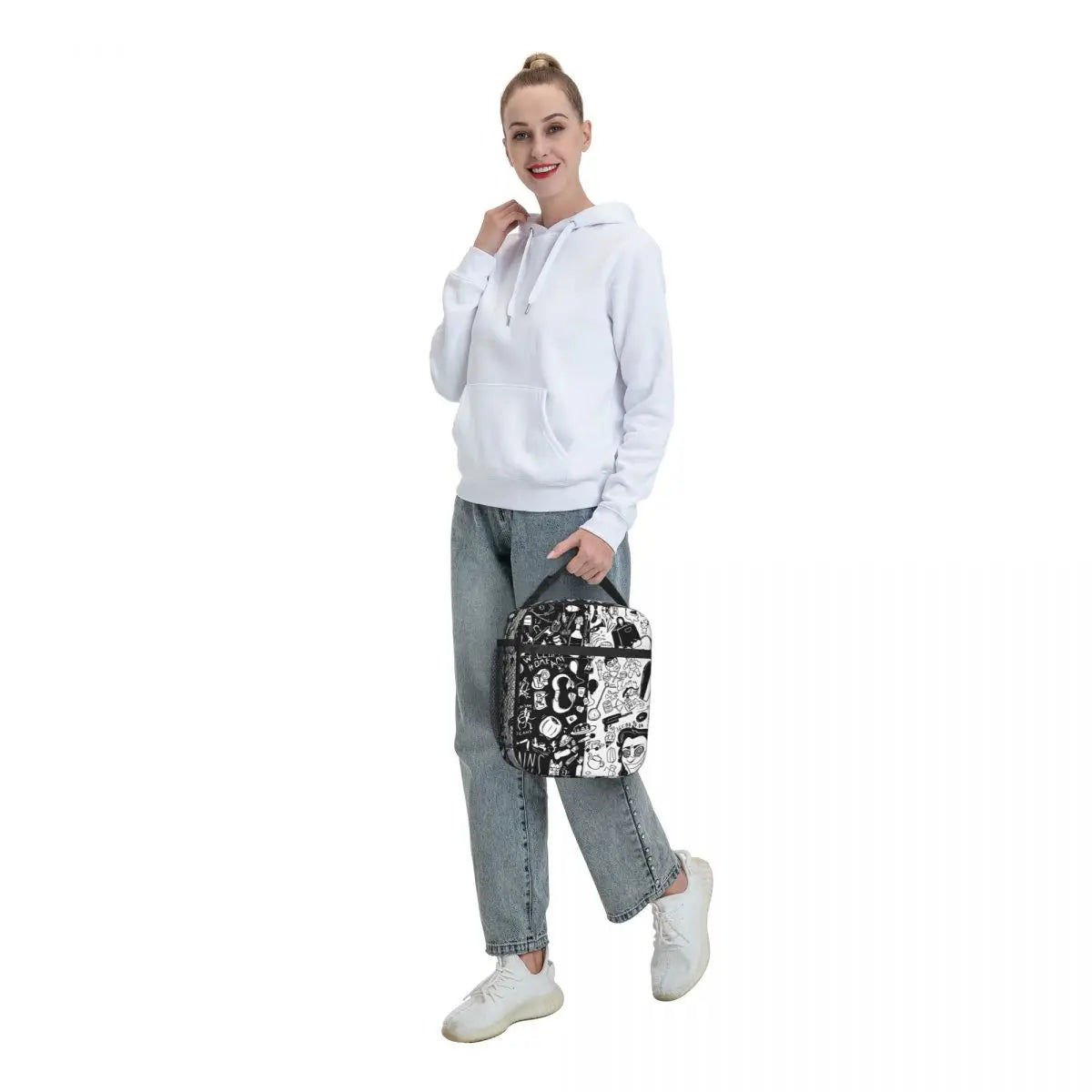 Unus Annus Memento Mori Symbol Insulated Lunch Bag