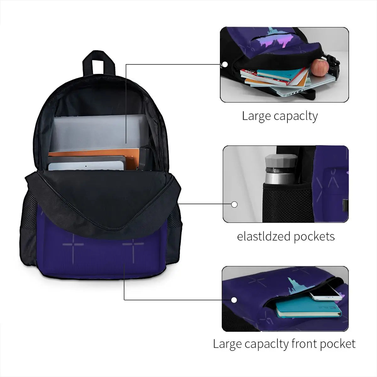 UP Green Backpacks for Men and Women