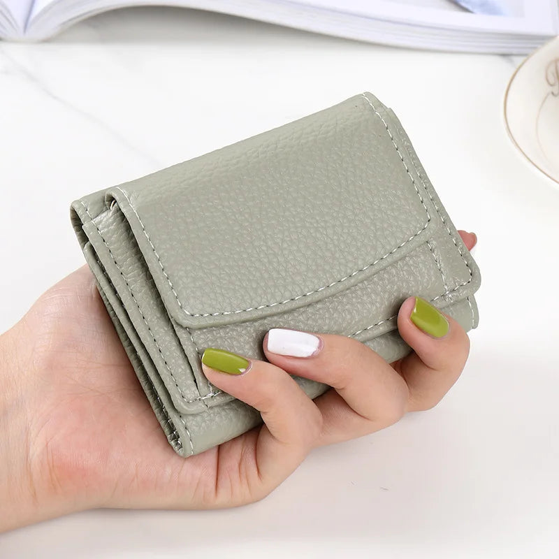 Urban Ladies Purse Short Style Clasp Anti-dema