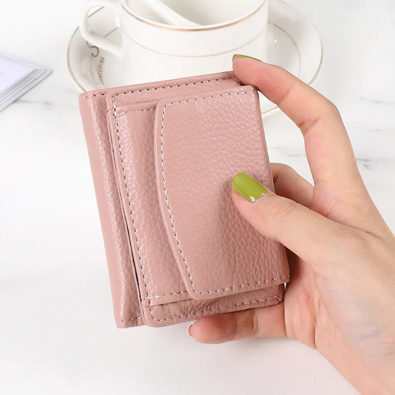 Urban Ladies Purse Short Style Clasp Anti-dema