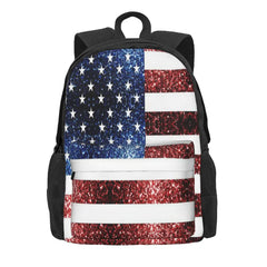 Red Faux Backpacks Men's & Women's Bags