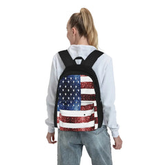 Red Faux Backpacks Men's & Women's Bags