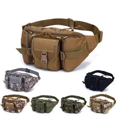 Tactical Waist Pack Outdoor Bag Pouch Military Camping Hiking Waist Water Bottle