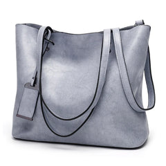 Valenkuci Soft Pu Leather Shoulder Bags Casual Totes Bag