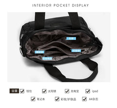 Women's Large Capacity Shoulder Tote Crossbody Messenger Bags