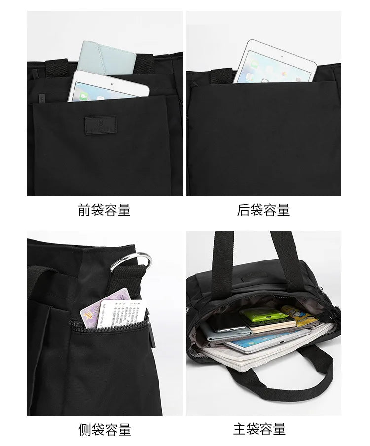 Women's Large Capacity Shoulder Tote Crossbody Messenger Bags