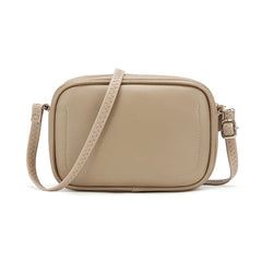 Vegan Leather Crossbody Sling Bag Women Minimalist Ladies Messenger Bags