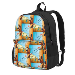 Venice Architecture Backpacks Men Women Girls