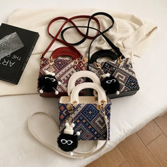 Wide Strap Shoulder Bag Women Lady Handbags Purses