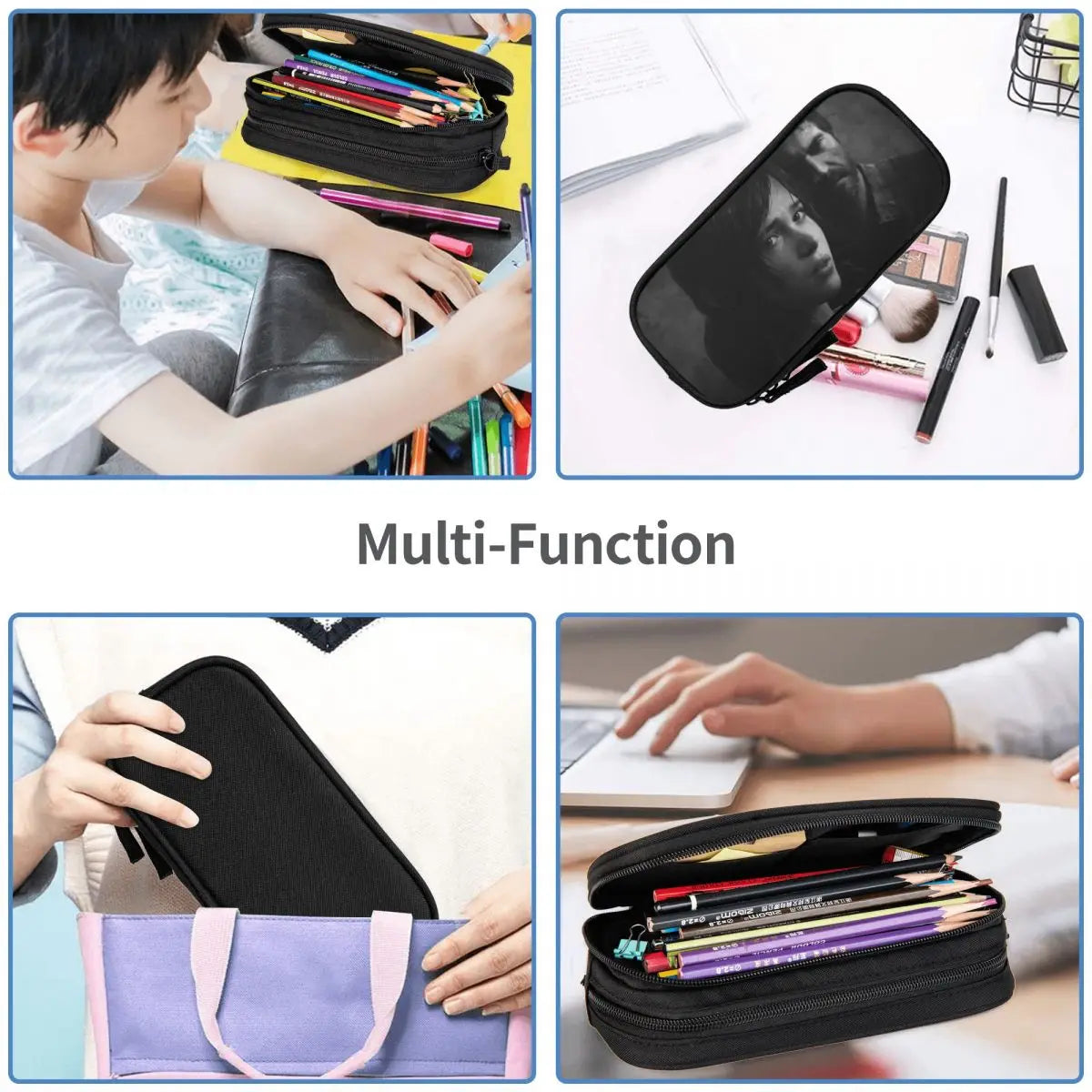 TLOU Pen Box Anime Zipper Pouch