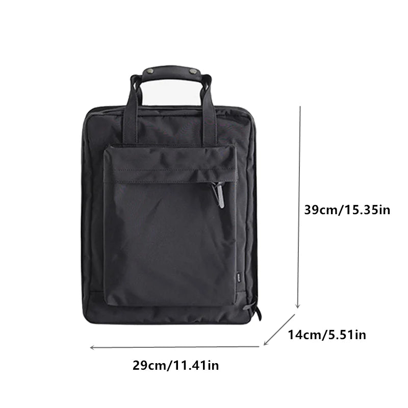 Vintage 15.6 Inch Laptop Backpack Men College School Bags Large Capacity Waterpr